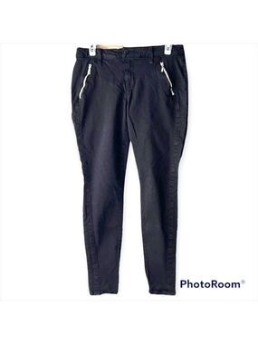 Joe’s JEANS Jet Black Ankle Zip Skinny Size 28